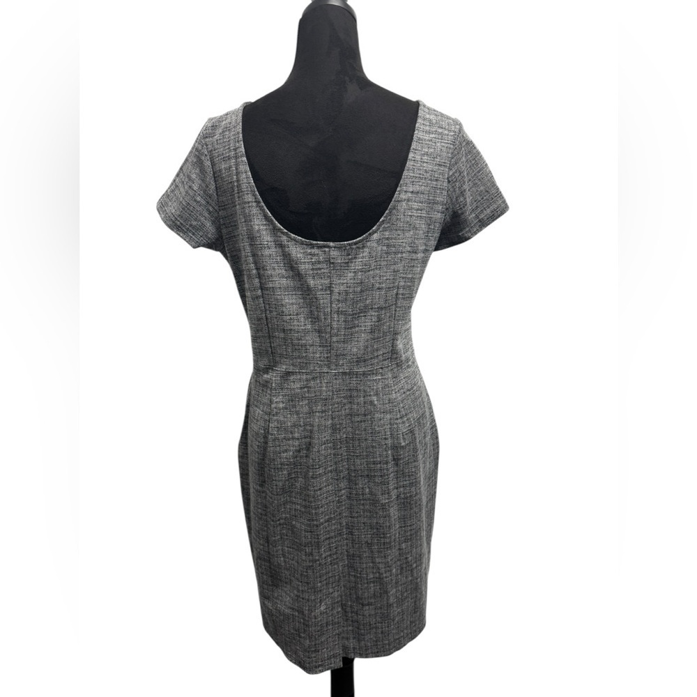 Banana Republic Classic Sheath Dress Grey - Picture 3 of 10
